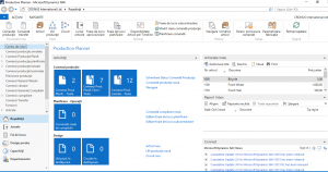 Dynamics NAV Navision - Modul Productie