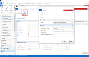 Dynamics NAV (Navision) - Copiere mijloc fix